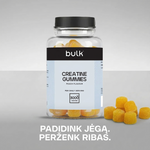 Kreatino guminukai 3000 mg – 60 guminukų, persikų skonio
