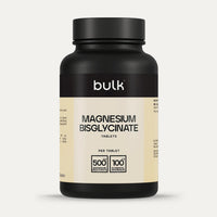 Bulk™ Magnio Bisglicinatas 500 mg, 180 tabl.