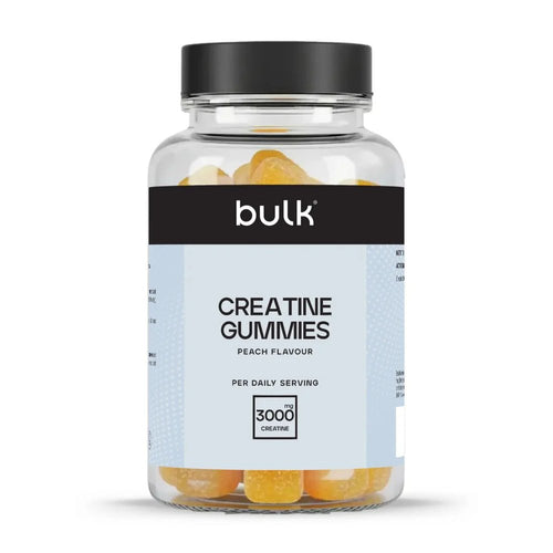 Kreatino guminukai 3000 mg – 60 guminukų, persikų skonio